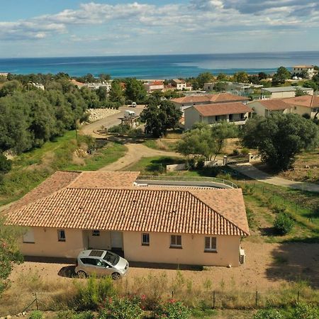 Villa Climatisee Avec Piscine Сари-Соленцара Экстерьер фото